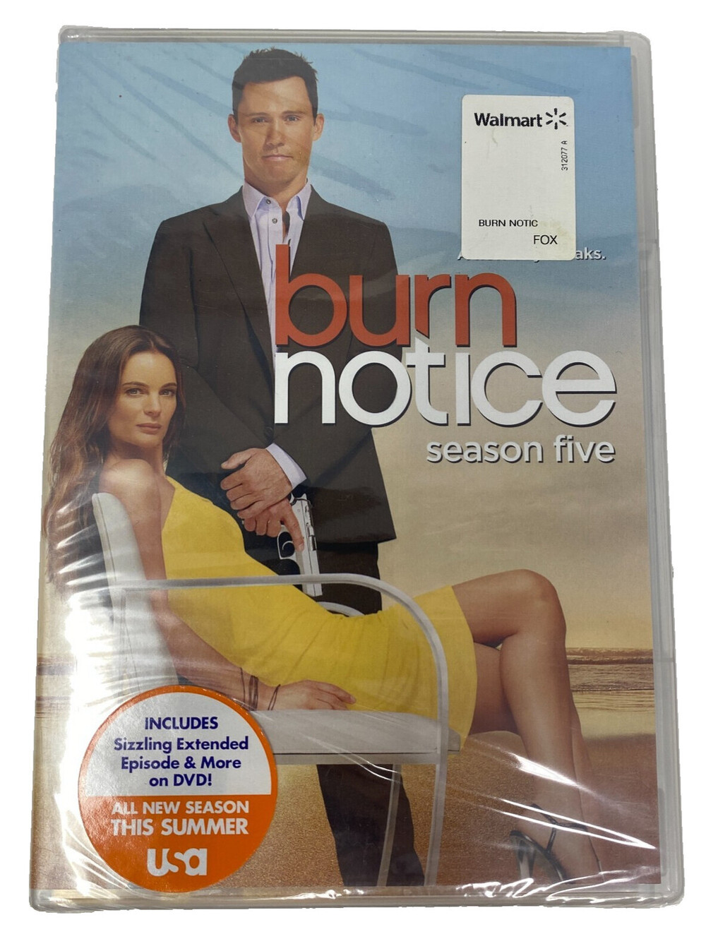 Burn Notice Season 5 DVD 4-Disc Jeffrey Donovan Gabrielle Anwar Bruce Campbell